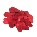 Maxbell 260 Pieces DIY Shiny Round Loose Sequins Paillettes Sewing Crafts 16mm