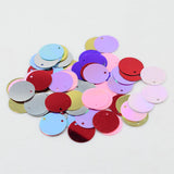Maxbell 260 Pieces DIY Shiny Round Loose Sequins Paillettes Sewing Crafts 16mm