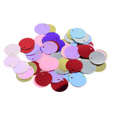 Maxbell 260 Pieces DIY Shiny Round Loose Sequins Paillettes Sewing Crafts 16mm
