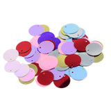 Maxbell 260 Pieces DIY Shiny Round Loose Sequins Paillettes Sewing Crafts 16mm