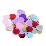 Maxbell 260 Pieces DIY Shiny Round Loose Sequins Paillettes Sewing Crafts 16mm