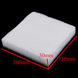 Maxbell 10 Pieces White Foam Needle Felting Pad Mat Wool Felt Accessories 15x20mm