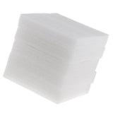 Maxbell 10 Pieces White Foam Needle Felting Pad Mat Wool Felt Accessories 15x20mm