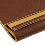 Maxbell 2pcs Leather Square Fabric Sheet for DIY Sewing Bag Craft Material 50x50cm