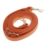 120cm Adjustable DIY Women Handbag Shoulder Hanging Bag Replacement Accessories Handbag Handles Strap Orange