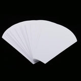 Maxbell 80 Pieces Flower Shape Paper Quilting Templates for Sewing Craft 56mm/71mm