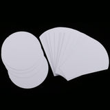 Maxbell 80 Pieces Flower Shape Paper Quilting Templates for Sewing Craft 56mm/71mm