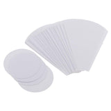 Maxbell 80 Pieces Flower Shape Paper Quilting Templates for Sewing Craft 39mm/56mm