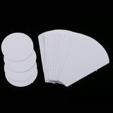 Maxbell 80 Pieces Flower Shape Paper Quilting Templates for Sewing Craft 39mm/56mm