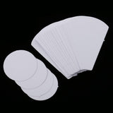Maxbell 80 Pieces Flower Shape Paper Quilting Templates for Sewing Craft 39mm/56mm