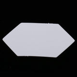 Maxbell 200Pcs Hexagon English PAPER PIECING Quilting Templates White 26mm 42mm