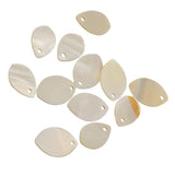 Maxbell 24 Pieces Natural Shell Charm Beads Jewelry Findings Accessories