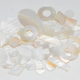 Maxbell 24 Pieces Natural Shell Charm Beads Jewelry Findings Accessories