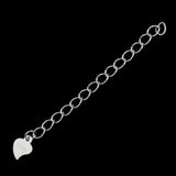 5 Piece 925 Sterling Silver Extender Chain for Jewelry Making Findings 5cm