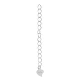 5 Piece 925 Sterling Silver Extender Chain for Jewelry Making Findings 5cm