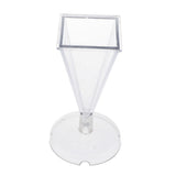 Maxbell Pyramid Sphere Square Shaped Candle Mould Plastic Candle Moldel DIY Molds