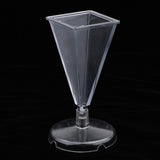 Maxbell Pyramid Sphere Square Shaped Candle Mould Plastic Candle Moldel DIY Molds