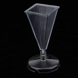 Maxbell Pyramid Sphere Square Shaped Candle Mould Plastic Candle Moldel DIY Molds