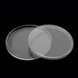 10 Pieces Clear Coin Capsules Containers Holders Collectors Gift  46mm