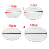 10 Pieces Clear Coin Capsules Containers Holders Collectors Gift  46mm