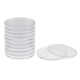 10 Pieces Clear Coin Capsules Containers Holders Collectors Gift  46mm