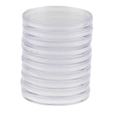 10 Pieces Clear Coin Capsules Containers Holders Collectors Gift  55mm