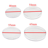 10 Pieces Clear Coin Capsules Containers Holders Collectors Gift  55mm