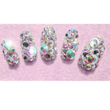 Maxbell Maxbell 1440 Pieces Nail Art Rhinestone Crystal DIY Decoration 1.4 mm