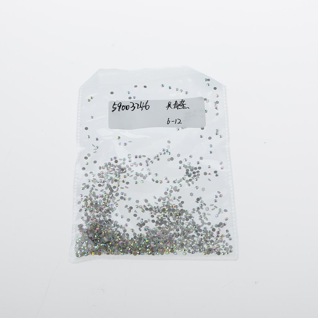 Maxbell Maxbell 1440 Pieces Nail Art Rhinestone Crystal DIY Decoration 1.4 mm