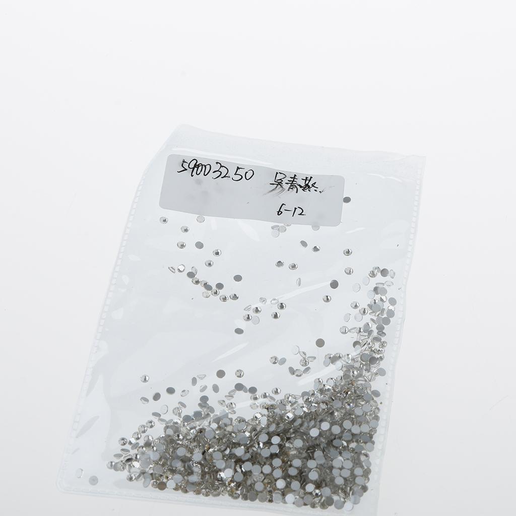 Maxbell Maxbell 1440 Pieces Nail Art Rhinestone Crystal DIY Decoration 2.5 mm