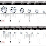 Maxbell Maxbell 1440 Pieces Nail Art Rhinestone Crystal DIY Decoration 2.8 mm