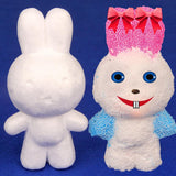 Maxbell 25Pcs Rabbit /Bear Shaped   Foam Ornaments for DIY Modelling Crafts