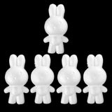 Maxbell 25Pcs Rabbit /Bear Shaped   Foam Ornaments for DIY Modelling Crafts