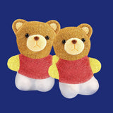 Maxbell 40pcs Bear Shaped   Foam Crafts Creative DIY Handmade Painted Crafts