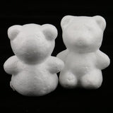 Maxbell 25Pcs Rabbit /Bear Shaped   Foam Ornaments for DIY Modelling Crafts
