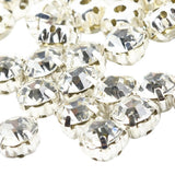 Maxbell 200x Handmade Diamante Sew On Crystal Rhinestone Beads Embellishment 7mm 8mm