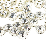 Maxbell 200x Handmade Diamante Sew On Crystal Rhinestone Beads Embellishment 7mm 8mm