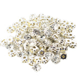 Maxbell 200x Handmade Diamante Sew On Crystal Rhinestone Beads Embellishment 7mm 8mm
