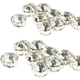 Maxbell 200x Handmade Diamante Sew On Crystal Rhinestone Beads Embellishment 7mm 8mm