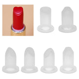 Maxbell Simple Design 2 Styles Tip Silicone Lipstick Mold Lip Balm Mould HOlder Filling Ring for DIY Lipstick , Making Tool Kit Set by Oneself