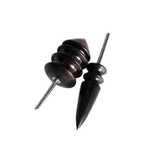 Maxbell 3pcs Leathercraft Edge Beveler Skiving Craft Tool with 2pcs Grinding Head