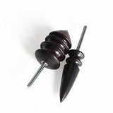 Maxbell 3pcs Leathercraft Edge Beveler Skiving Craft Tool with 2pcs Grinding Head