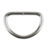 Maxbell 200pcs Alloy DIY D Rings Dee Rings for Crafts Webbing Strapping 15x10x2mm