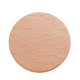 Maxbell 100pcs Natural Round Unfinished Wood Embellishments  for Art DIY Crafts 36mm