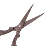 Maxbell 2pcs Vintage Embroidery Stainless Steel Scissor for Cross Stitch Sewing Tool
