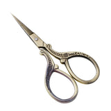 Maxbell 2pcs Vintage Embroidery Stainless Steel Scissor for Cross Stitch Sewing Tool