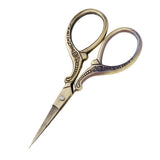 Maxbell 2pcs Vintage Embroidery Stainless Steel Scissor for Cross Stitch Sewing Tool