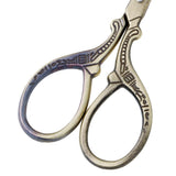 Maxbell 2pcs Vintage Embroidery Stainless Steel Scissor for Cross Stitch Sewing Tool