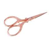Maxbell 2Pcs Vintage Sewing Embroidery Scissor Cross Stitch Cutting Tool Silver Gold