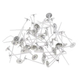 Maxbell 200 Pieces Lots Pure White Cotton Candle Wicks For Home Candle Making Crafts